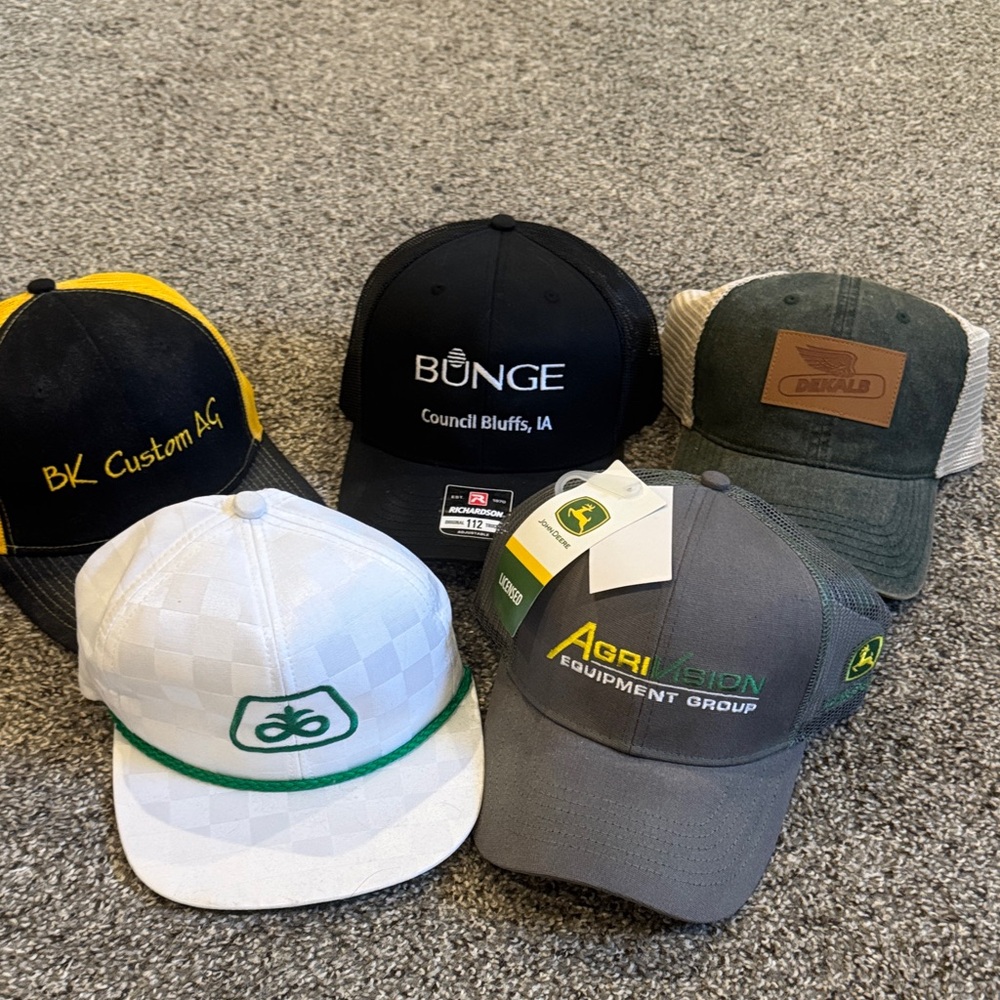 Assorted Logo Baseball Caps